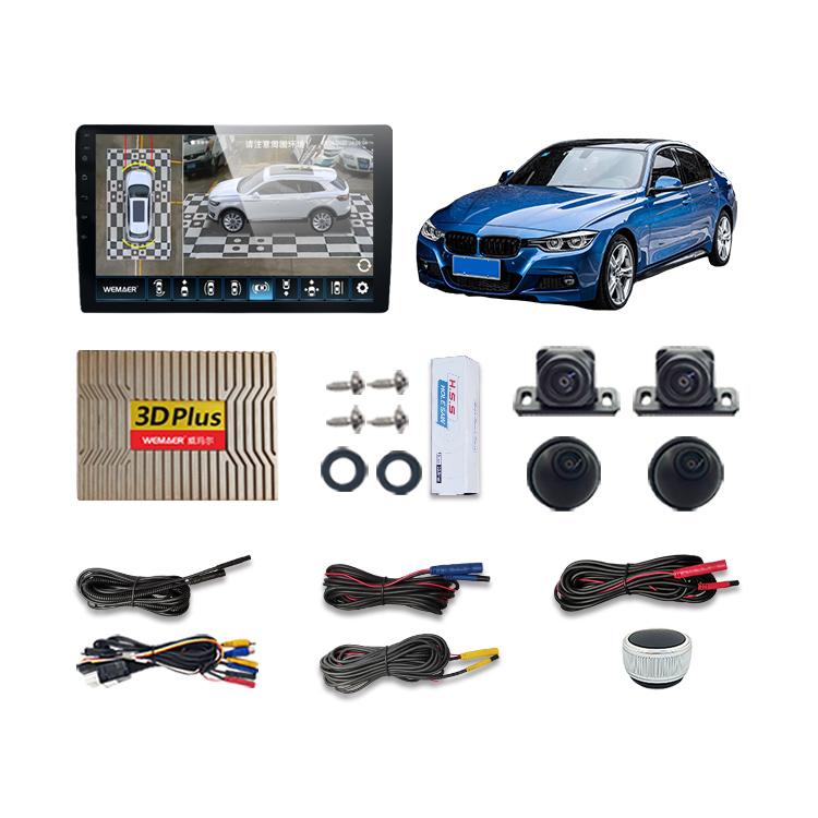 View Bãi đậu xe bao quanh Bãi đậu xe 360 3D