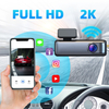 140 -Grad -Weitwinkel 1440p 2K Car Video Recorder DVR -Unterstützung 256 GB