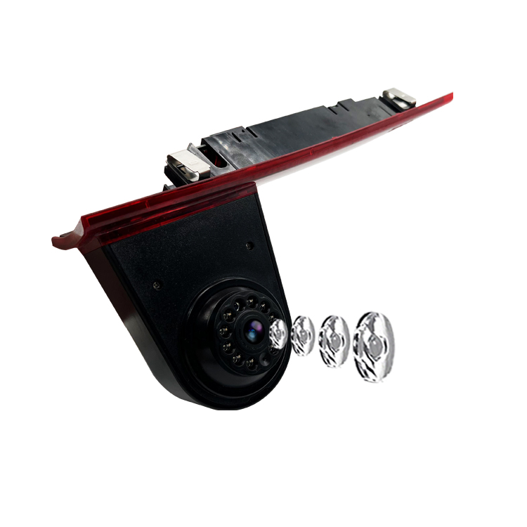 Đèn phanh xe IP68 Máy ảnh chiếu hậu tầm nhìn HD không thấm nước cho Ford Transit Custom với LED 2016.5-hiện tại