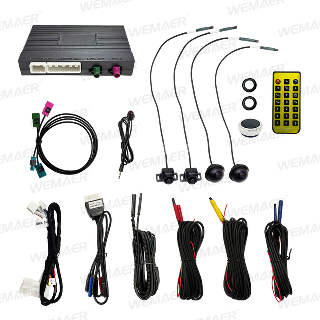 Kia Seltos 용 내장 디코더가 장착 된 360도 자동차 카메라 시스템