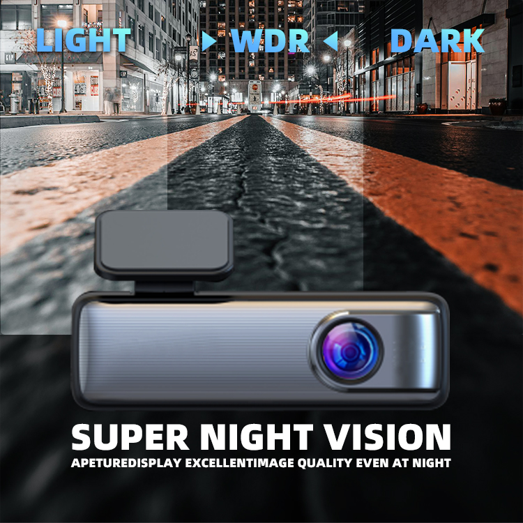 140 -Grad -Weitwinkel 1440p 2K Car Video Recorder DVR -Unterstützung 256 GB