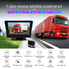 Visión nocturna El sistema de la cámara del autobús de la visión de la visión de la visión del monitor de vehículos de 7 pulgadas