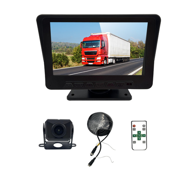 Visión nocturna El sistema de la cámara del autobús de la visión de la visión de la visión del monitor de vehículos de 7 pulgadas