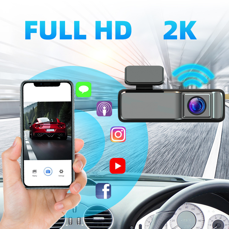 2K 256g Auto Dash Kamera WiFi Black Box mit 24 Stunden Parküberwachung 