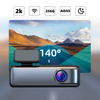 140 -Grad -Weitwinkel 1440p 2K Car Video Recorder DVR -Unterstützung 256 GB