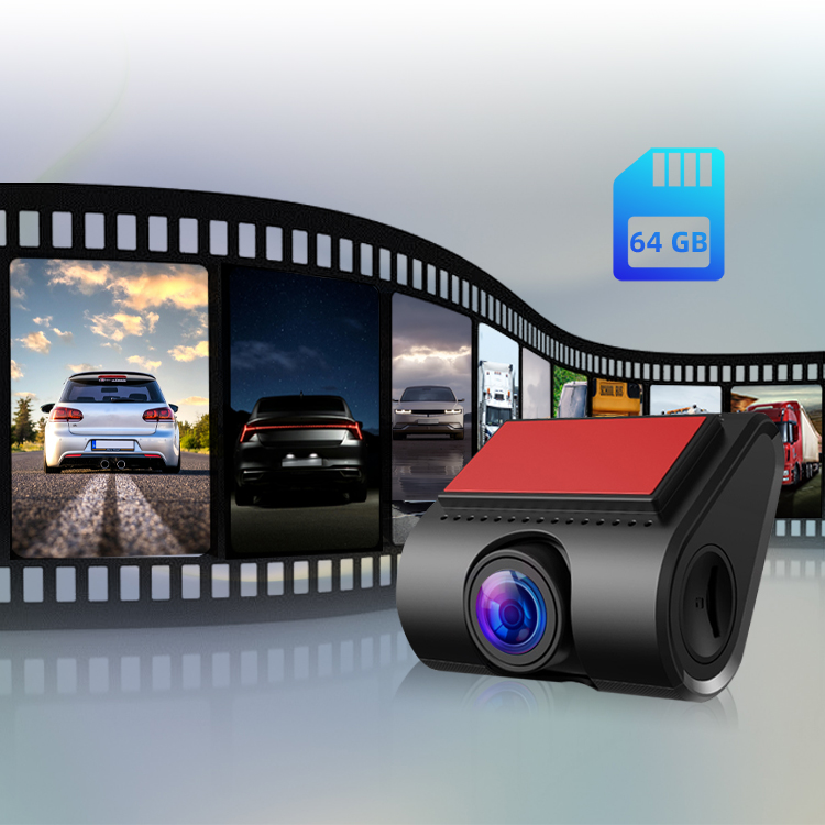 금속 자동차 DVR DASH CAM ADAS 루프 녹음 HD 720P DASHCAM 비디오 레코더